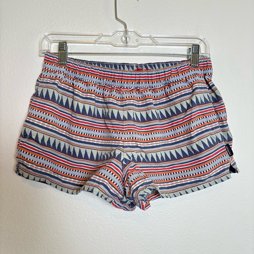 Patagonia W’s Barely Baggies Shorts - 2½"  Belay Stripe Desert Sage